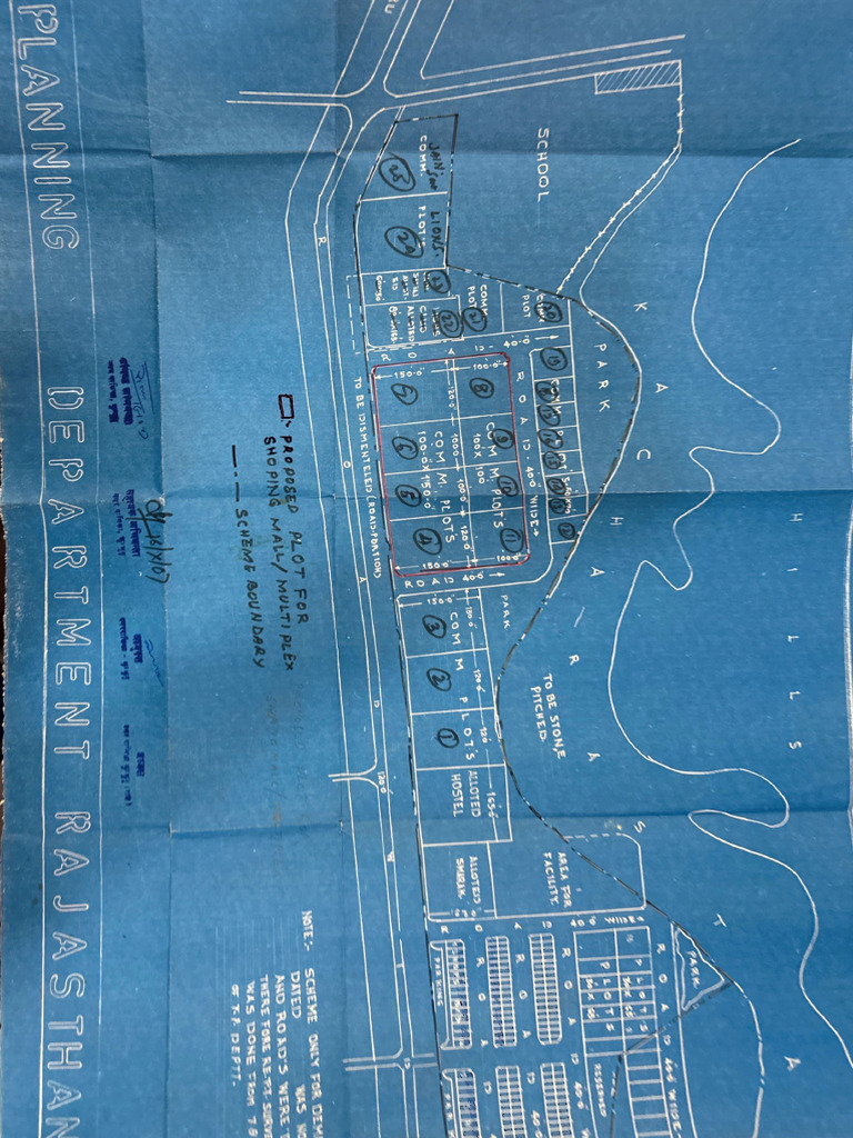 Revised Layout Plan for Churu Road | PDF