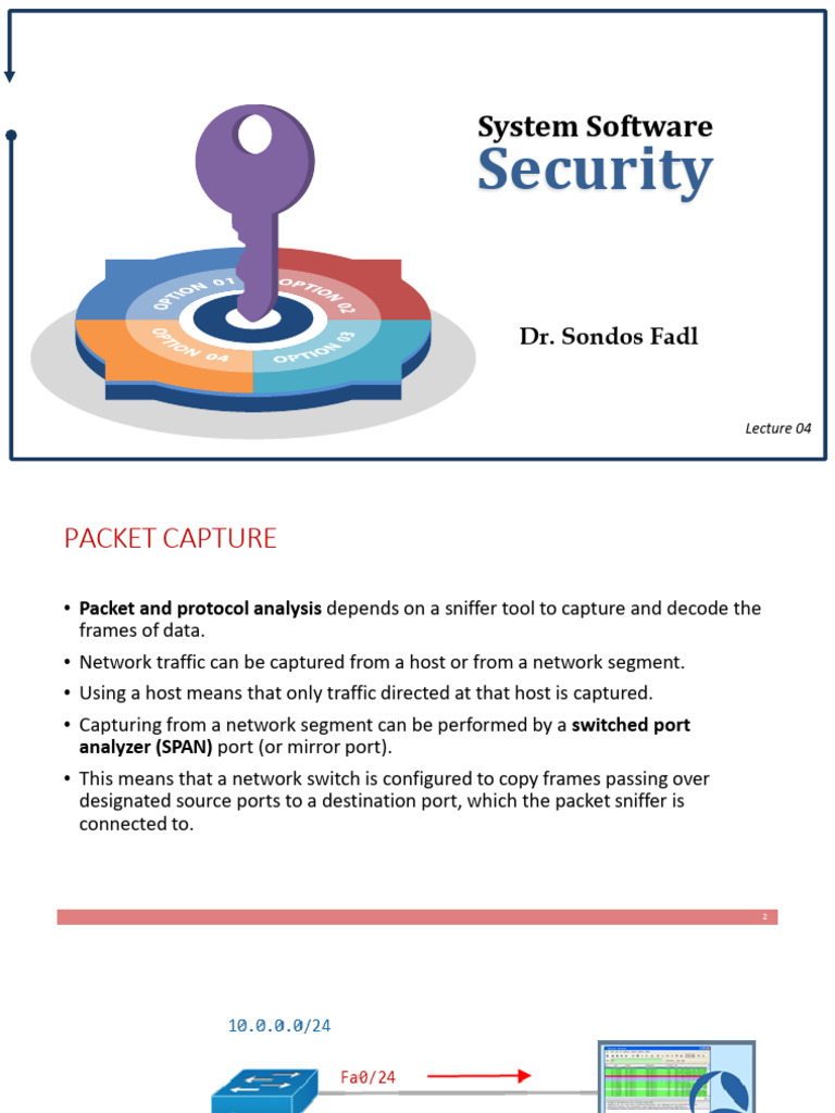 Packet Sniffing and Analysis Tools | PDF | Computer Network | Network ...