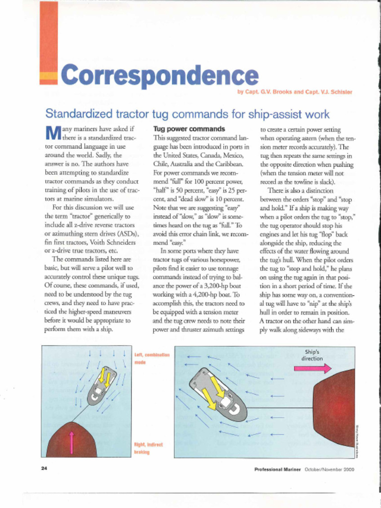Article by Brooks Schisler Standardizing Tugboat Commands October 2009 ...