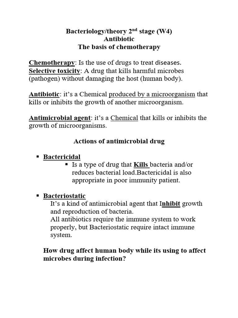 Understanding Antibiotics and Resistance | PDF | Antimicrobial ...