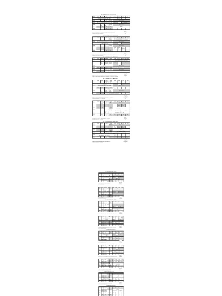TT Courses Jan 2025 | PDF | Life Sciences | Biology