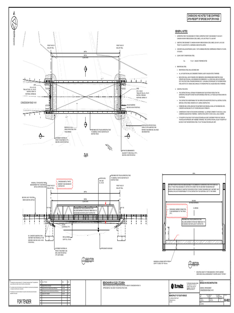 South Bruce Bridge-Prefabricated Steel Truss Bridge | PDF | Truss | Bridge