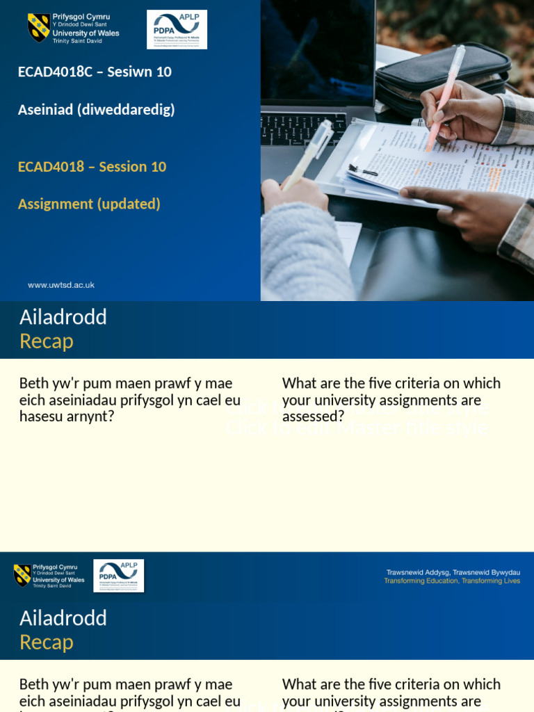 Session 9 - Assignment | PDF | Learning | Cognition