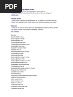 Total Gym Exercise List | PDF | Anatomical Terms Of Motion | Weight ...