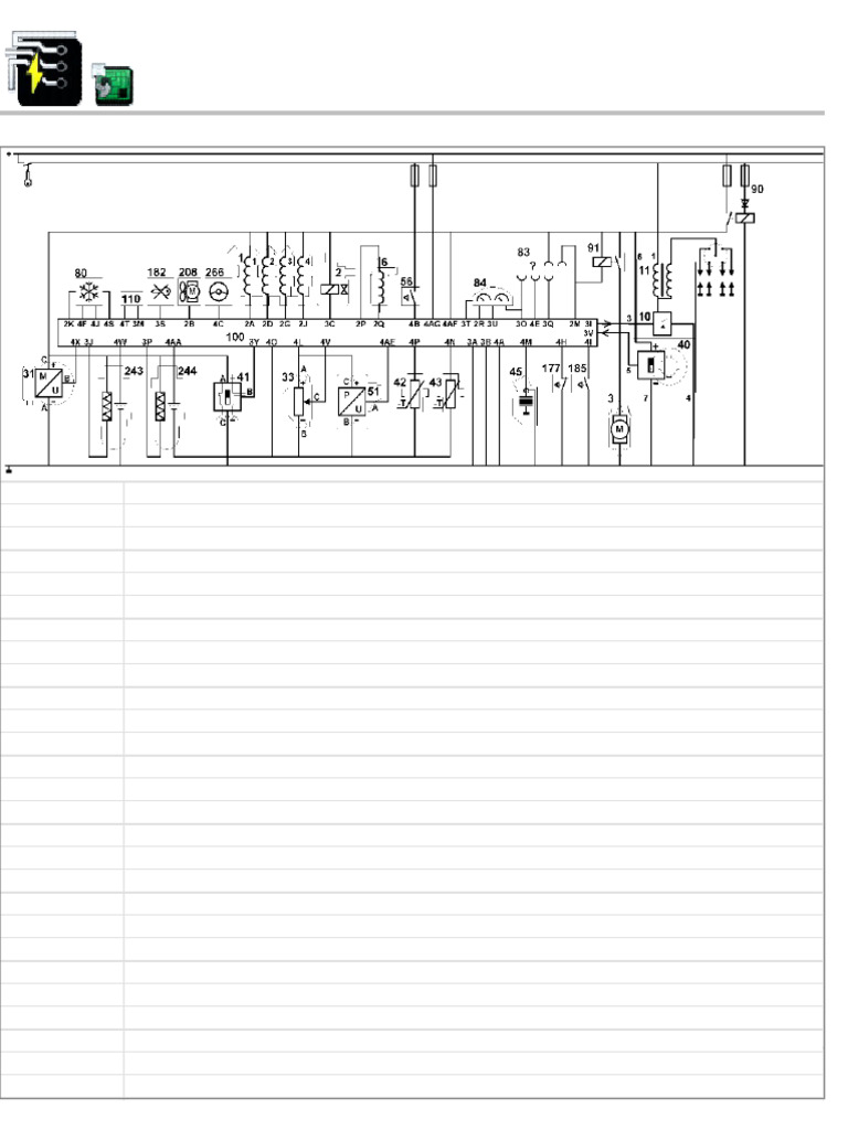 Mazda Demio Wiring Diagram 1998-2003 | PDF | Throttle | Mechanical
