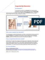 Congenital Hip Dislocation