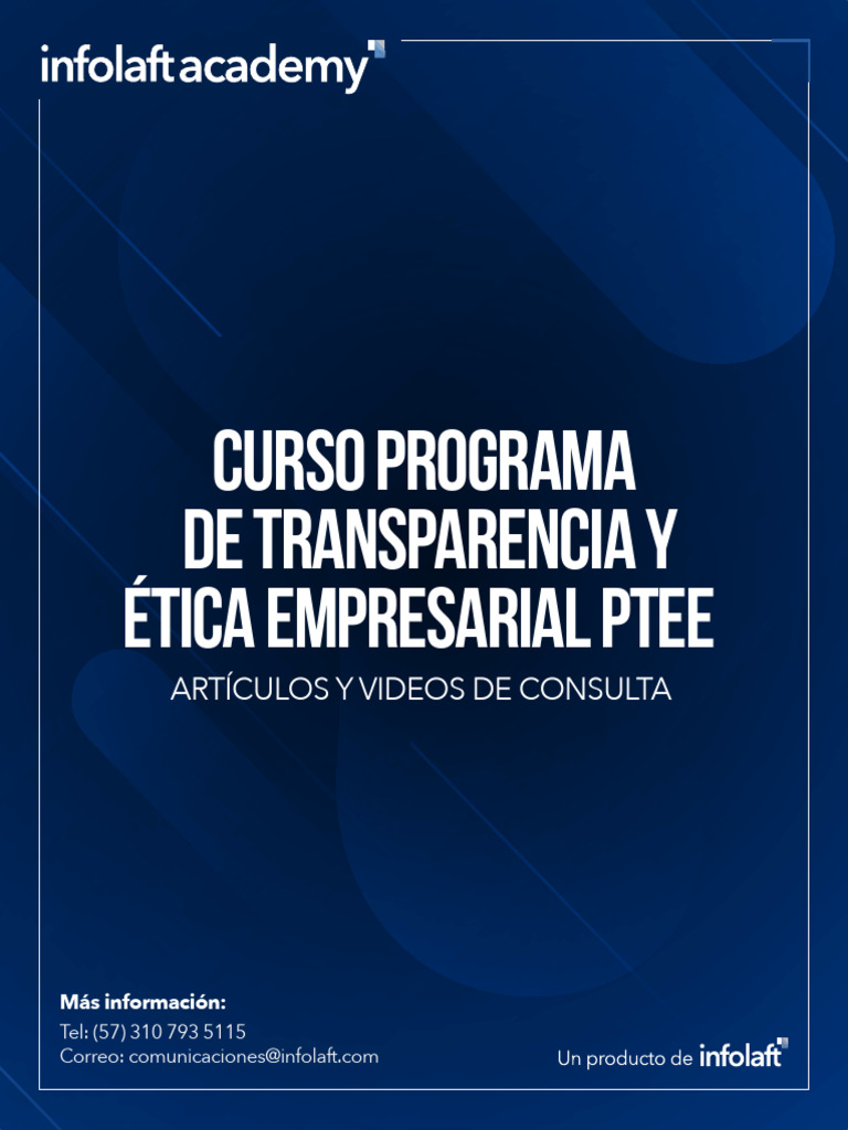 Artículos y Videos - Curso Virtual PTEE | PDF
