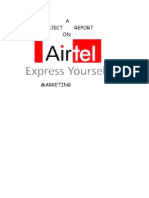 Project On Airtel