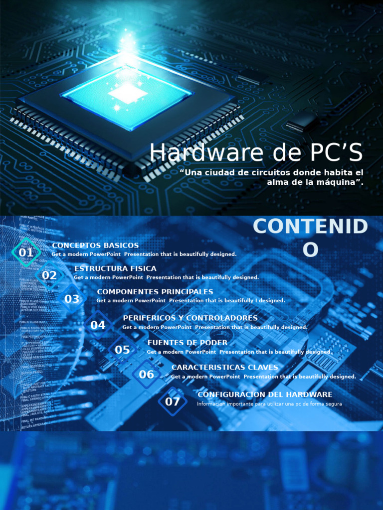 Componentes Esenciales del Hardware de PC | PDF | Hardware de la ...