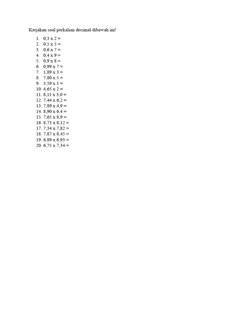 Soal les pdf