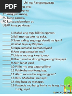 Request Letter To Mayor in Tagalog | PDF