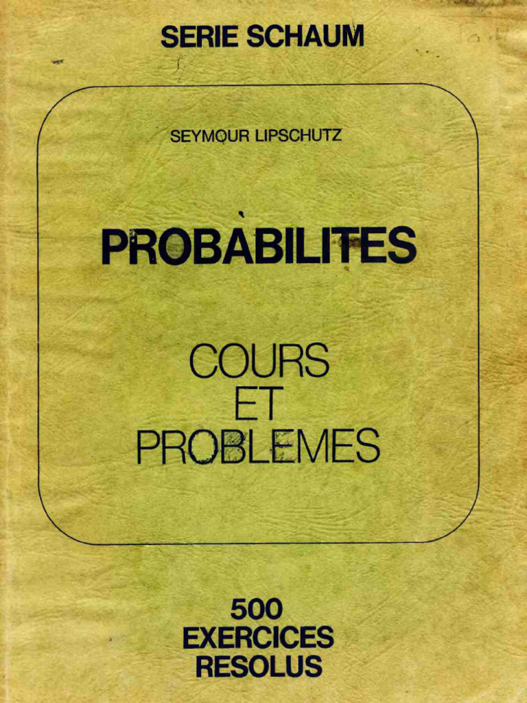 Shaum's Probabilite2 | PDF