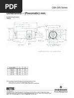 CBB-Series Actuator Data Sheet | PDF | Valve | Piston