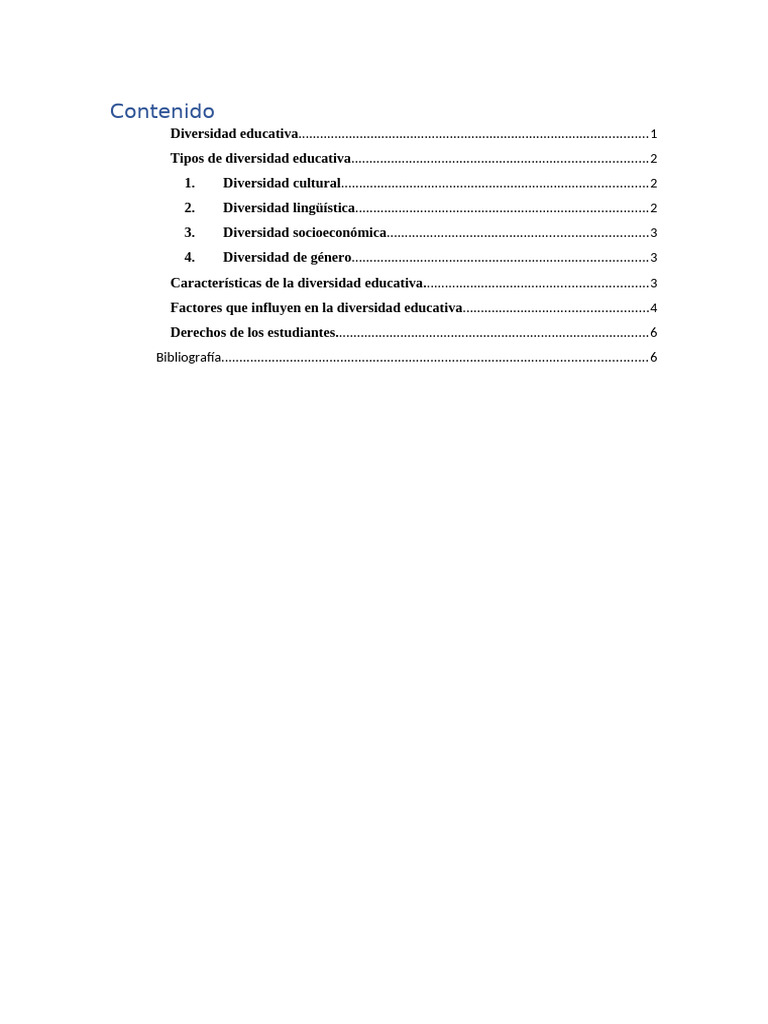 Diversidad Educativa | PDF | Invalidez | Inclusión (Educación)
