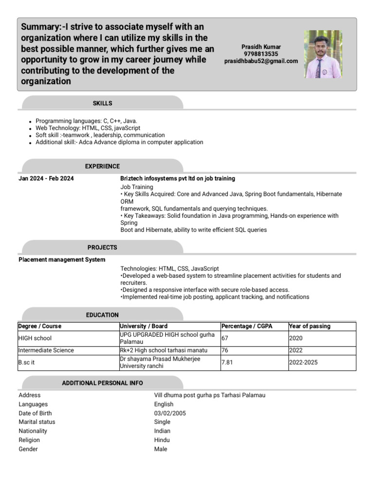 Document From Prasidhbabu52 | PDF | Computing | Information Technology