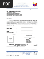 Pag-IBIG MP2 Claim Application Form | PDF