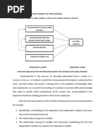 Theoritical Framework For The Example of Air Safety Violations