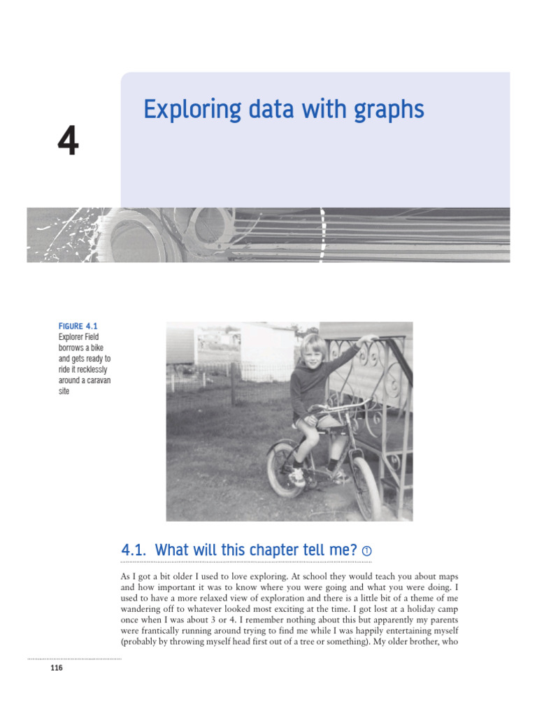 1.discovering Statistics Using R-Graphs | PDF | Cartesian Coordinate ...
