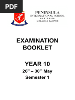 Essential Exam Preparation Checklist | PDF