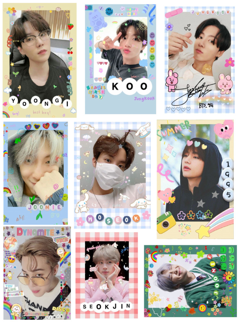 Bts Photocards | PDF