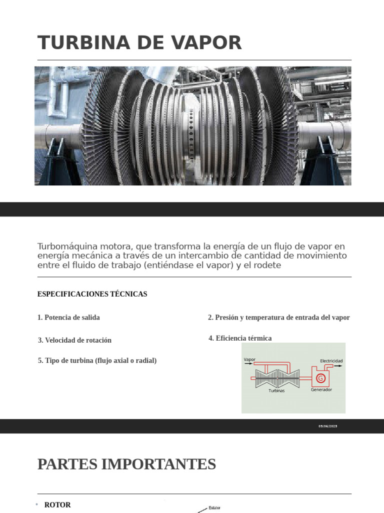 Daños y Soluciones en Turbinas de Vapor | PDF | Turbina | Máquina de vapor