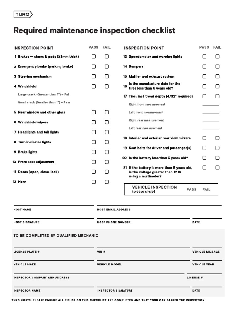 Tire and Battery Age Inspection Guide | PDF