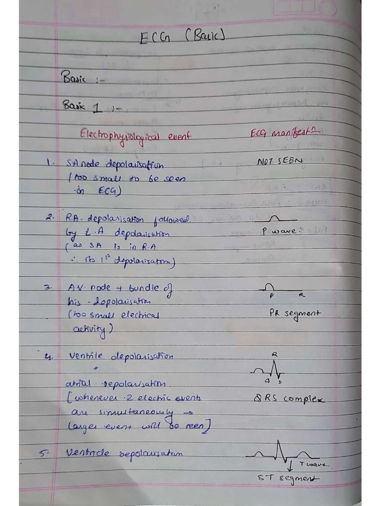 Ecg | PDF