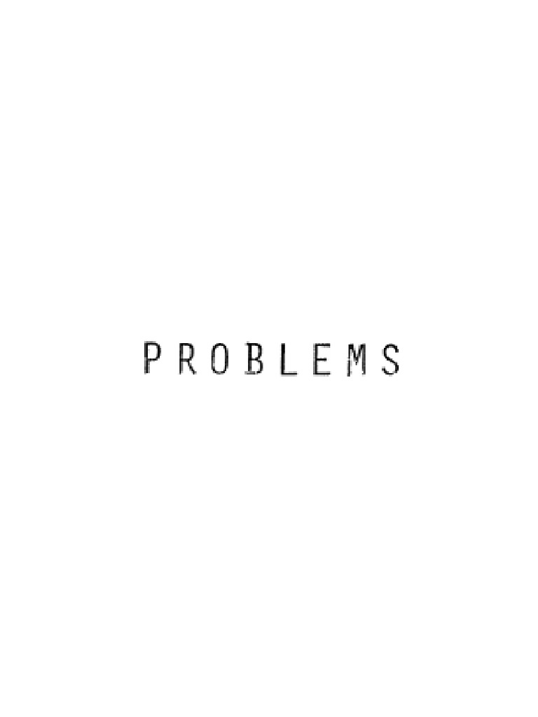 Problems1 200 | PDF