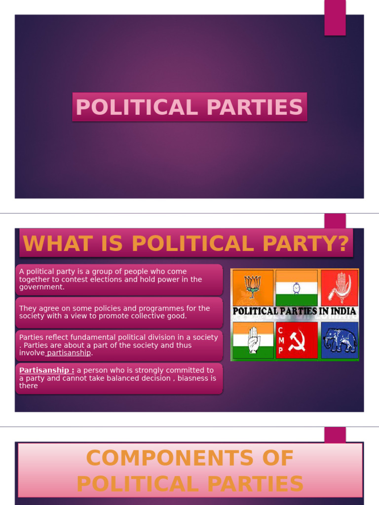 Understanding Political Parties in India | PDF | Indian National ...