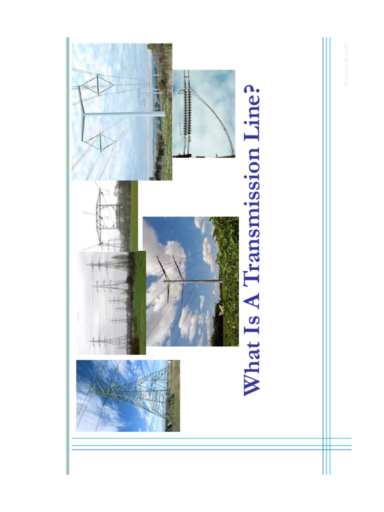 Transmission Line Presentation | PDF | Electric Power Transmission ...