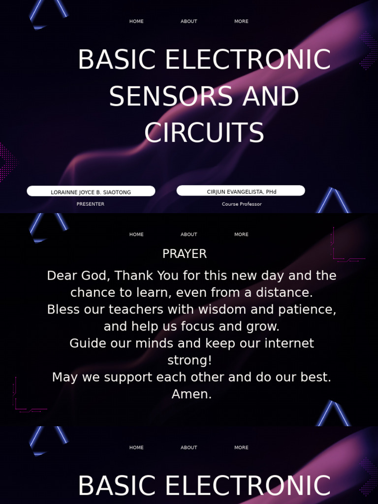 Basic Electronic Sensor and Circuits | PDF | Humidity | Sensor