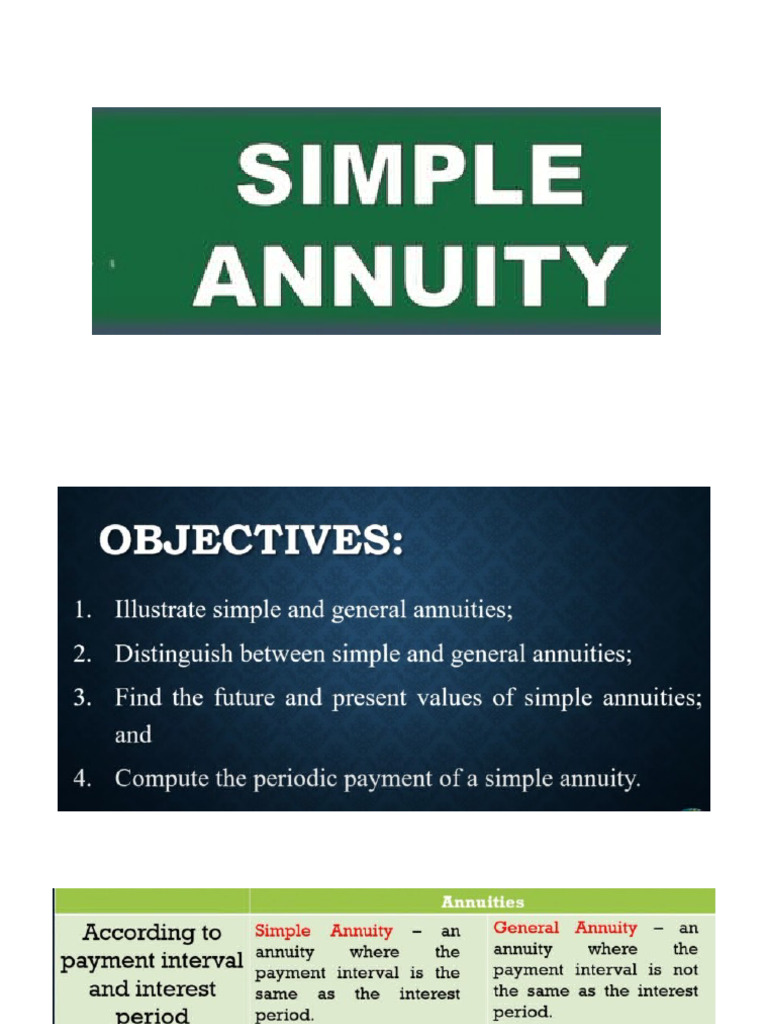 Annuity | PDF