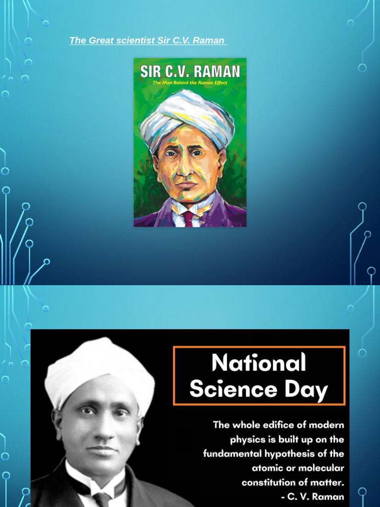 Scientist CV Raman. (Simrankaur) | PDF