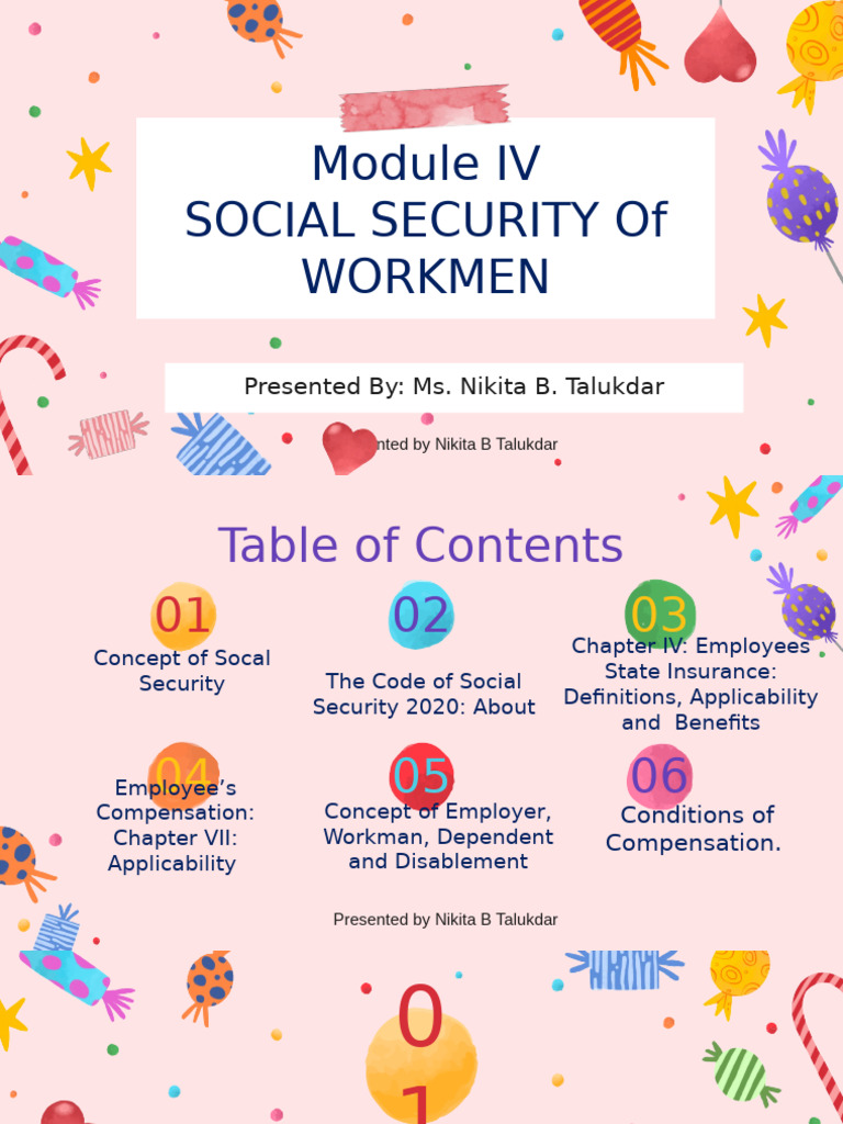 Module 4 Concept of Social Security Un Conventions | PDF | Employment ...