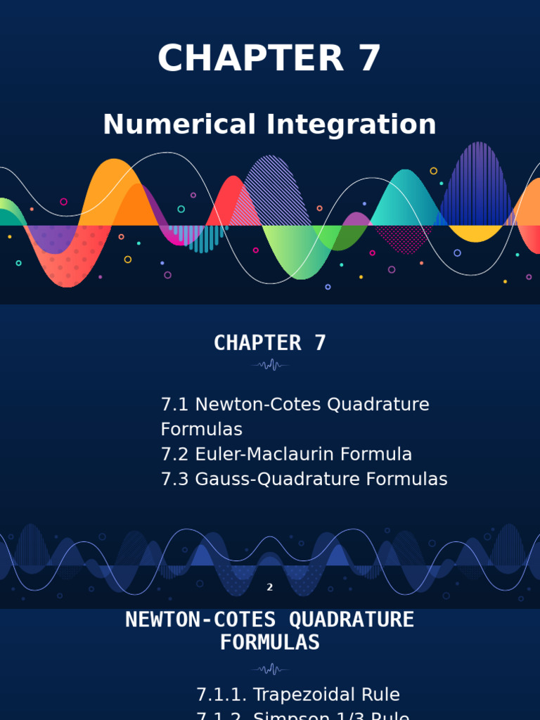 Numerical Integration Techniques Explained | PDF
