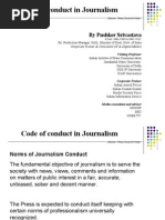 Code of Conduct in Journalism