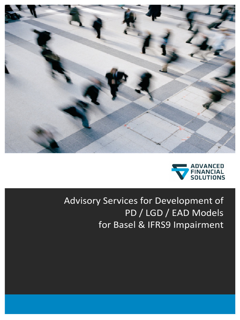 PD, LGD, EAD Models for IFRS9 & Basel | PDF | Dependent And Independent ...