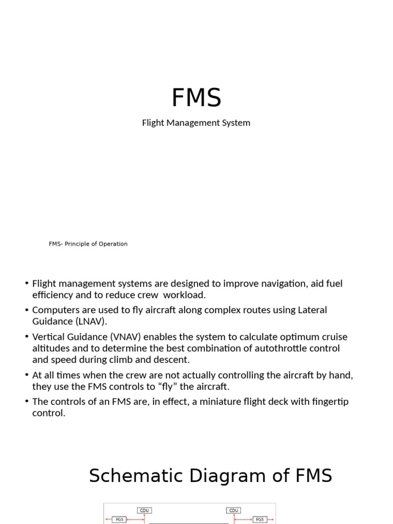 Flight Management System FMS | PDF | Aerospace | Aviation