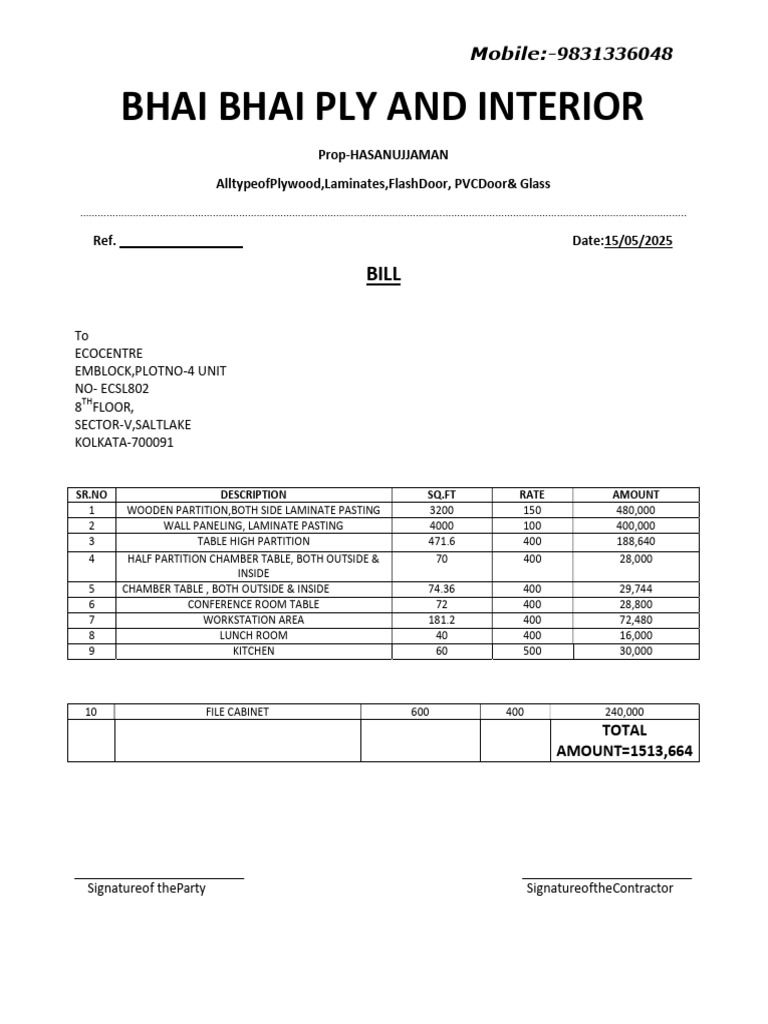 Bill | PDF