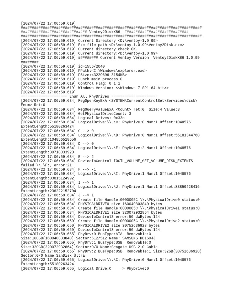 Log | PDF | Computing | Operating System Technology