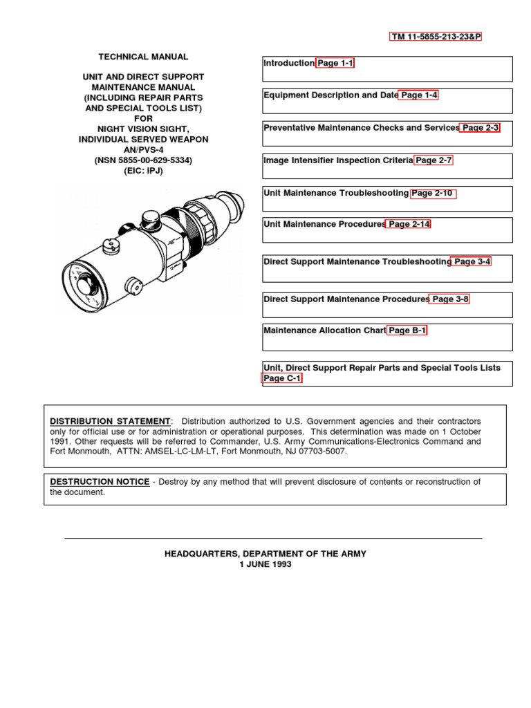 Pvs4 Information | PDF | Optics | Equipment