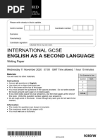 November 2023 QP - Paper 1 AQA English Language GCSE | PDF | Human ...