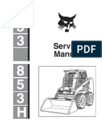 8646390-B88RMFSSLI-Bobcat 853 853h Repair Manual For Skid Steer Loader Improved