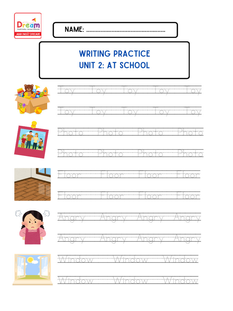 WS5 - Unit 2 - at School | PDF