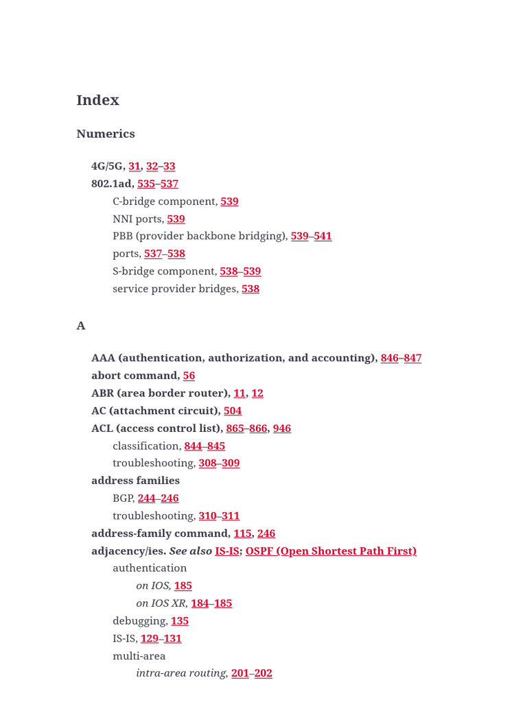 Index | PDF | Networking | Multiprotocol Label Switching