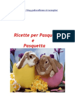 Ricette Pasqua e Pasquetta