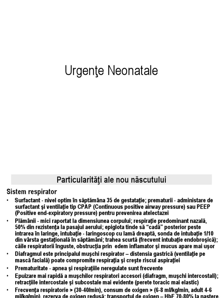 Urgente Neonatale | PDF