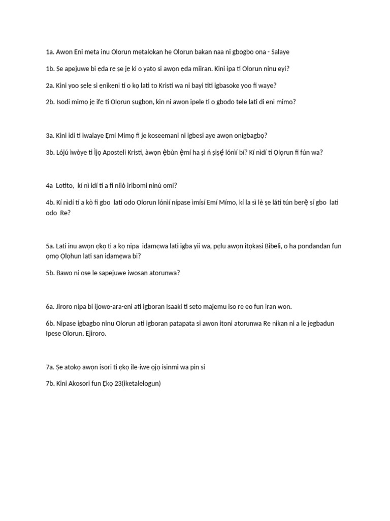 Yor | PDF