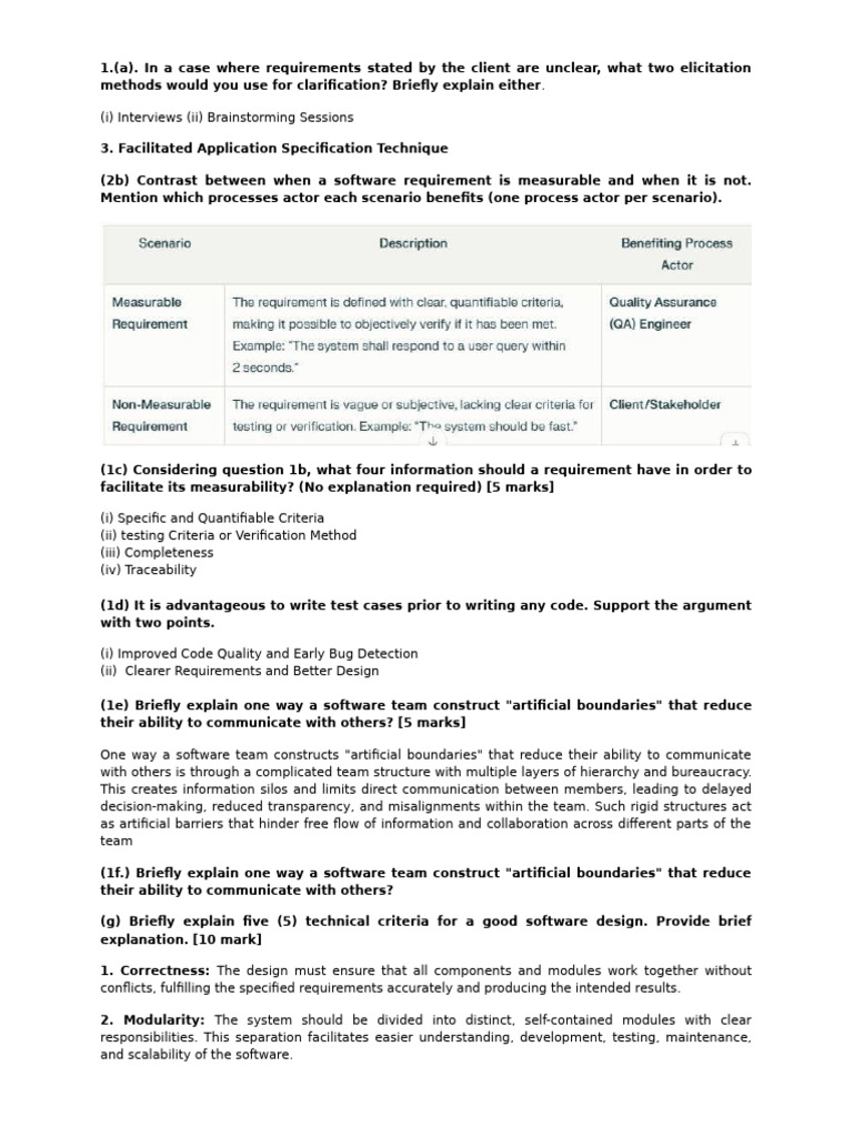 Software Requirements and Design Best Practices | PDF | Software ...
