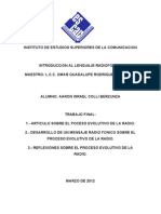 Introducción al Lenguaje Radiofónico - Proceso Evolutivo de la Radio